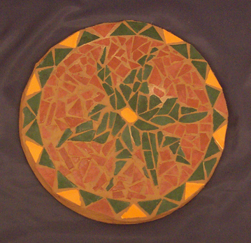 Teilnehmer-Mosaike: Mosaik-Tischplatte