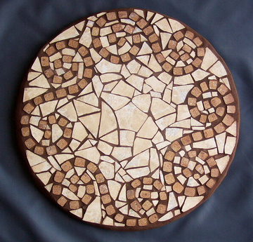 Teilnehmer-Mosaike: Mosaik-Tischplatte